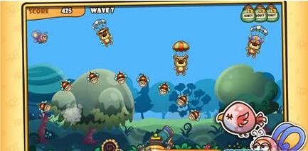 蜂蜜战争游戏试玩评测 防御射击类小游戏