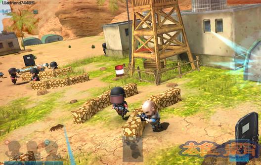 《战争之友》评测：3D萌系大头枪战游戏图片3