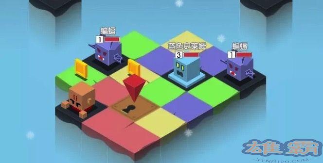 勇者别方评测：方块变色加持，地牢闯关冒险游戏图片2